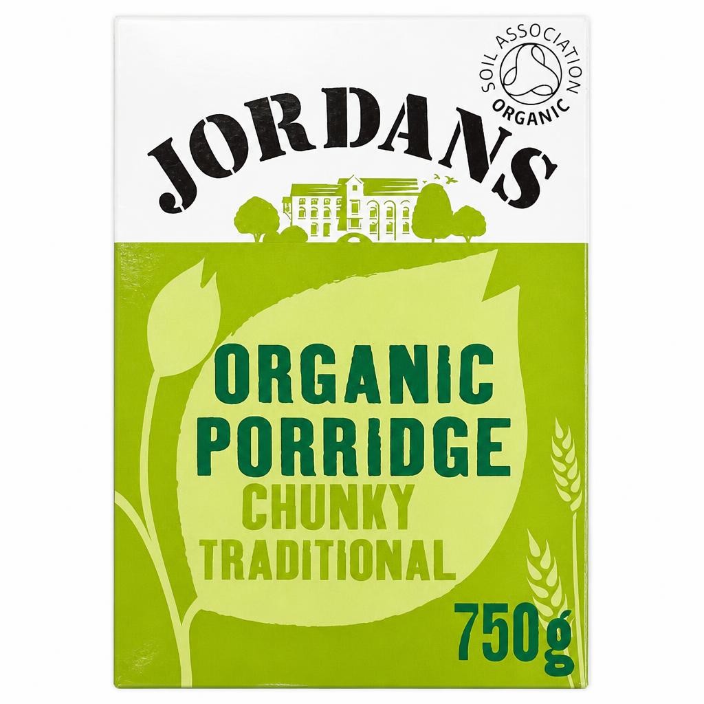 Jordans Organic Jumbo Porridge Oats Breakfast Cereal