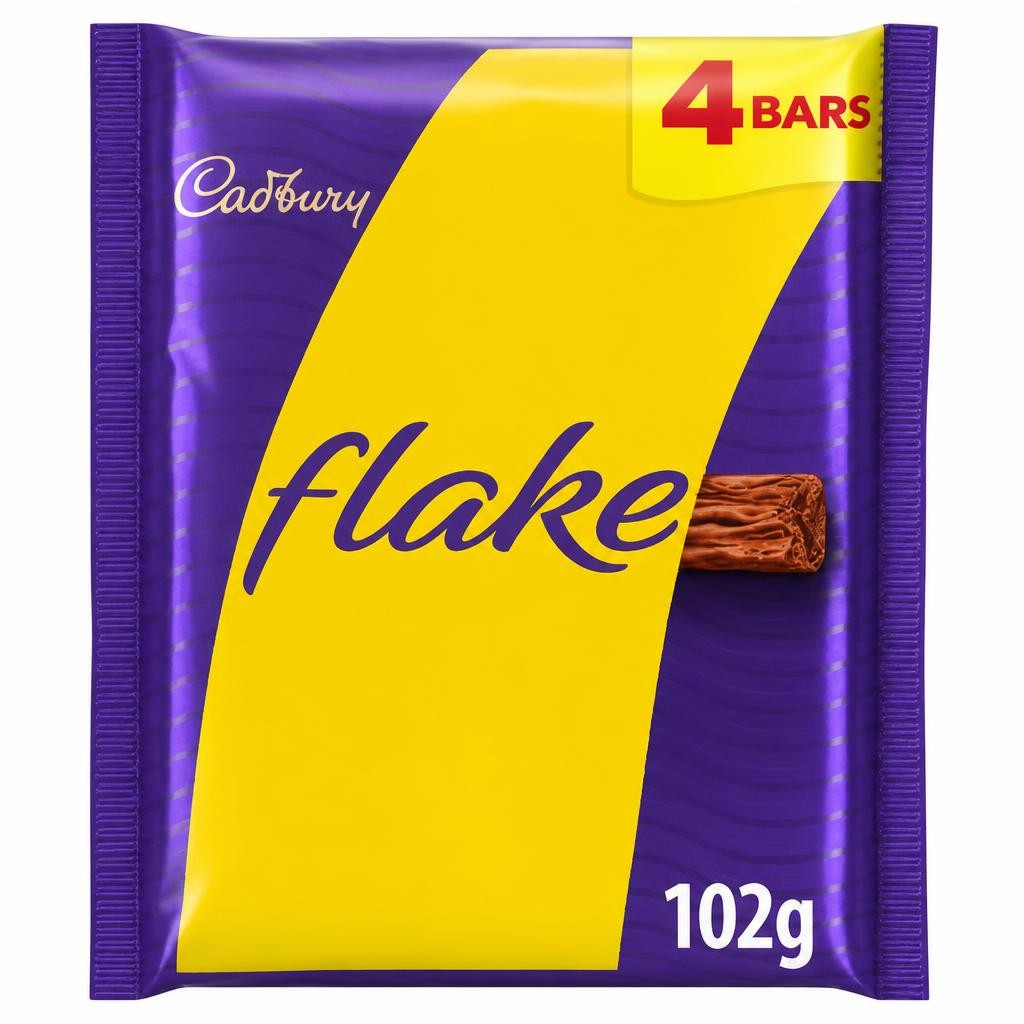 Cadbury Flake Chocolate Bar 4 Pack Multipack