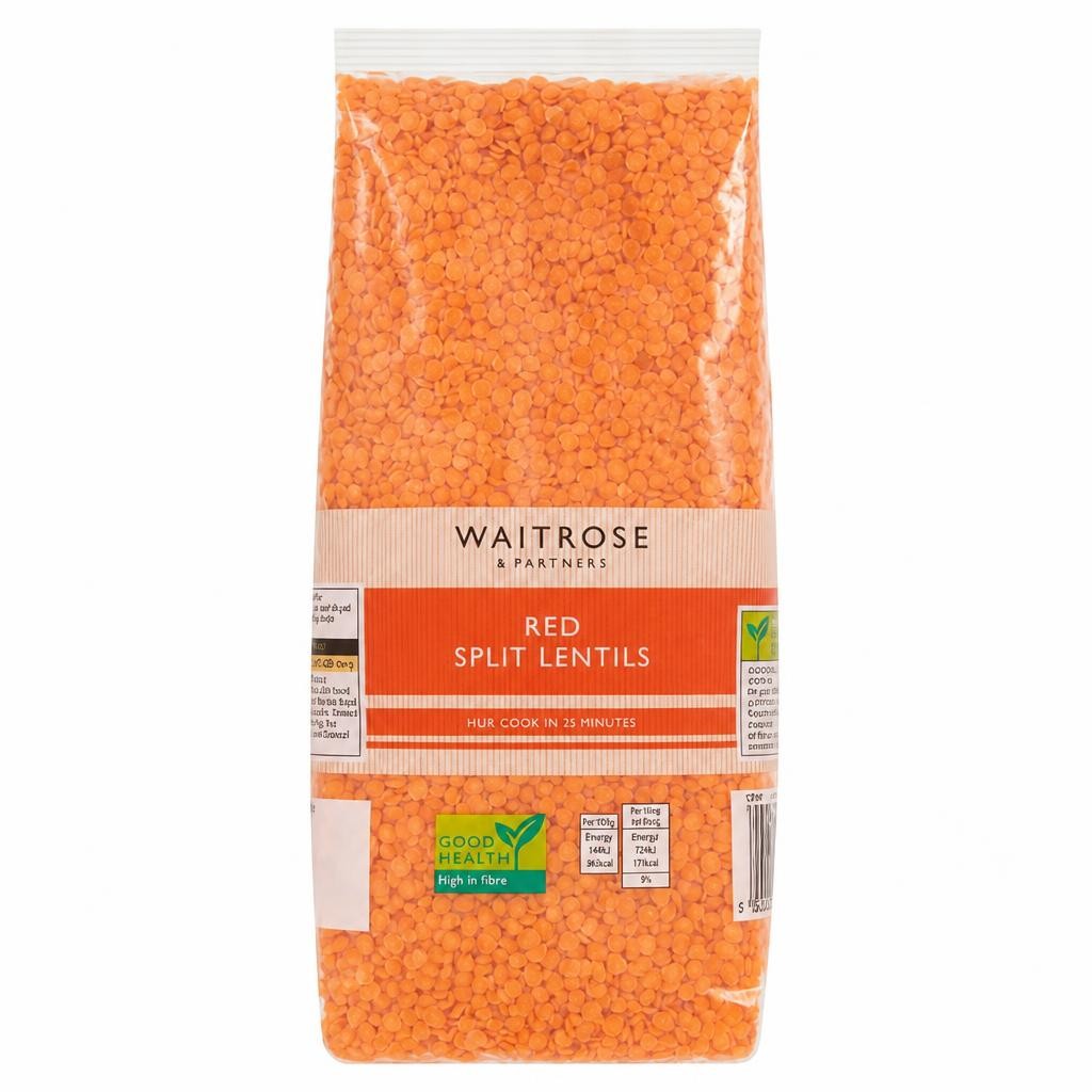 Waitrose Red Split Lentils