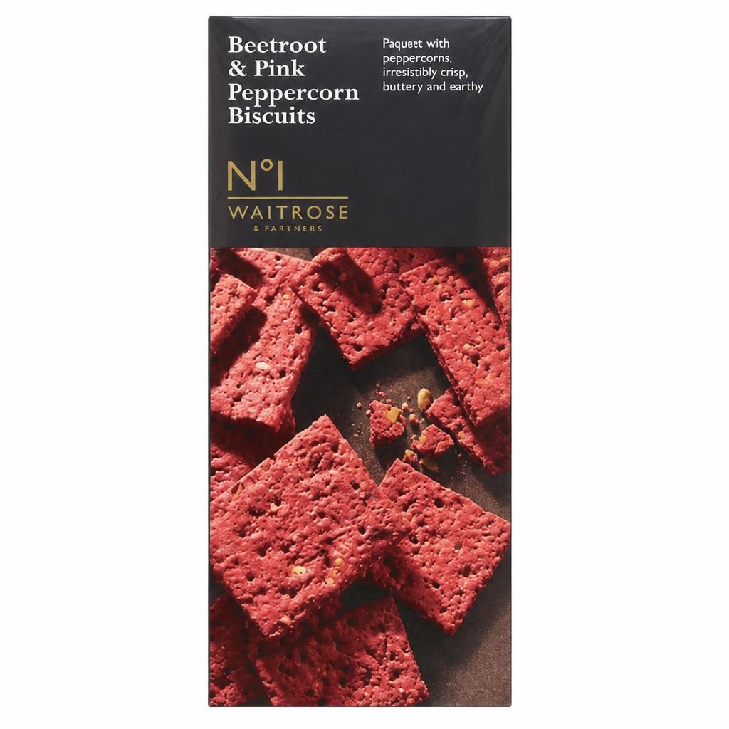 No.1 Beetroot & Peppercorn Crackers