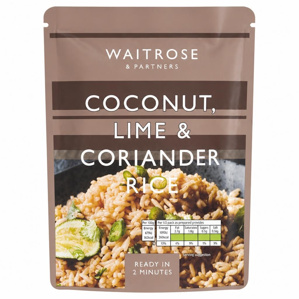 Waitrose Coconut, Lime & Coriander Rice