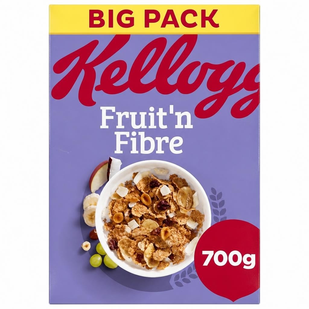 Kellogg's Fruit 'n Fibre Breakfast Cereal Large Pack 700g