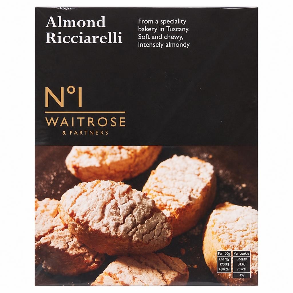 No.1 9 Italian Almond Ricciarelli Cookies