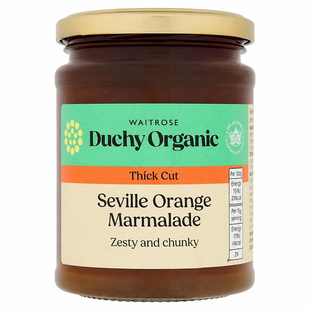 Duchy Organic Seville Orange Thick Cut Marmalade