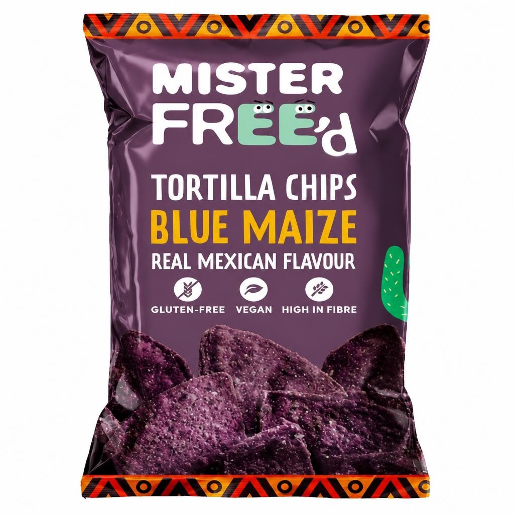Mister Free'd Gluten Free Tortilla Chips Blue