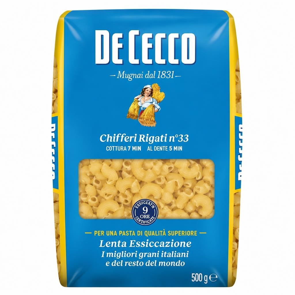 De Cecco Pasta Chifferi Rigati
