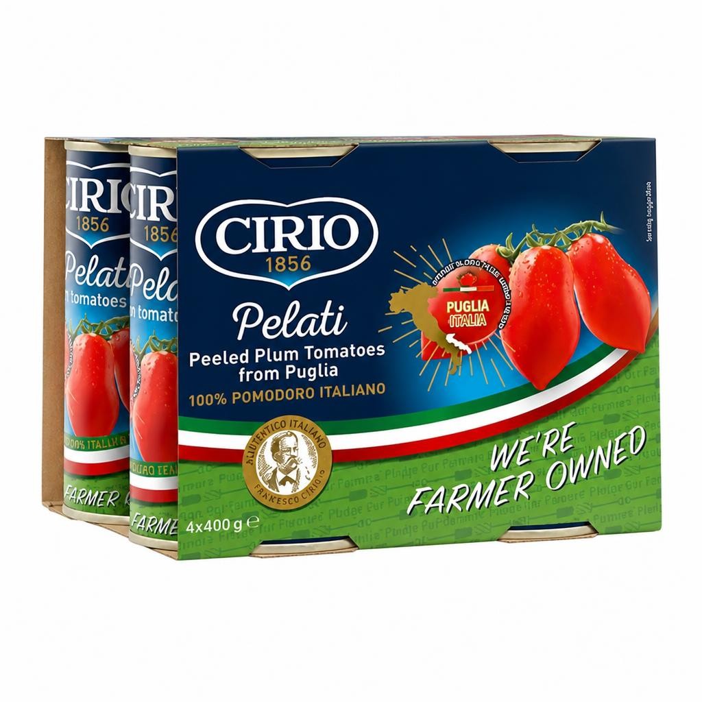 Cirio Pelati Peeled Plum Tomatoes
