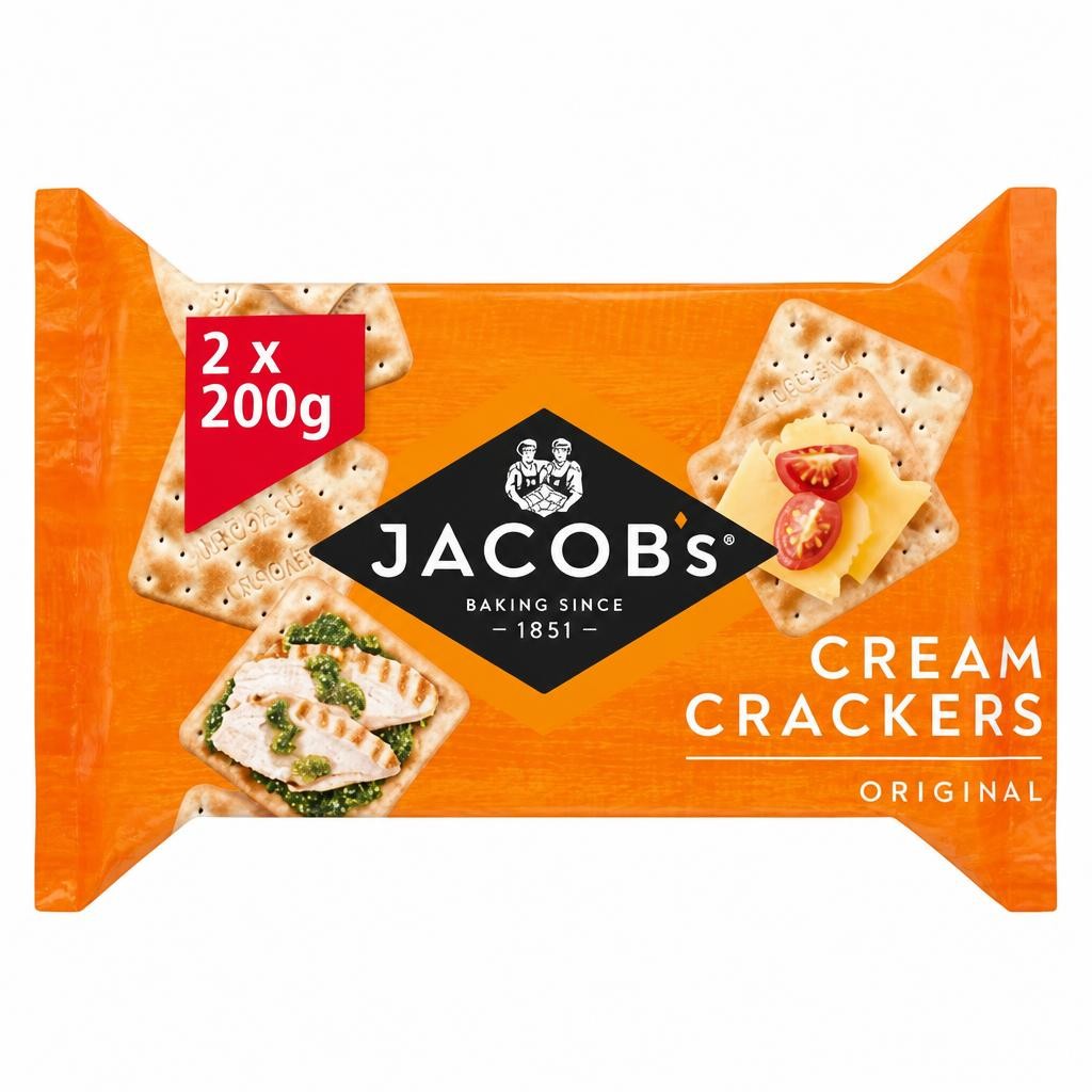 Jacob's Original Cream Crackers Twin Pack