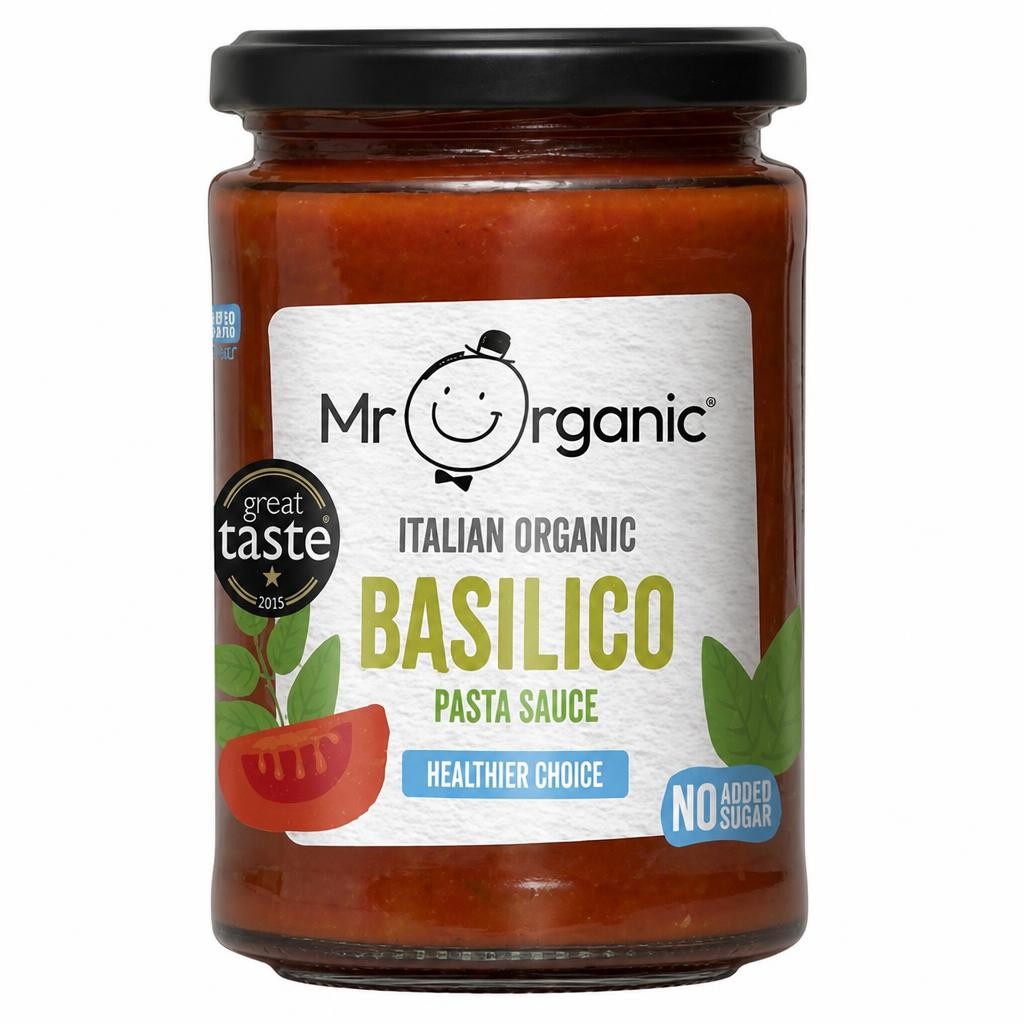 Mr Organic Basilico Pasta Sauce
