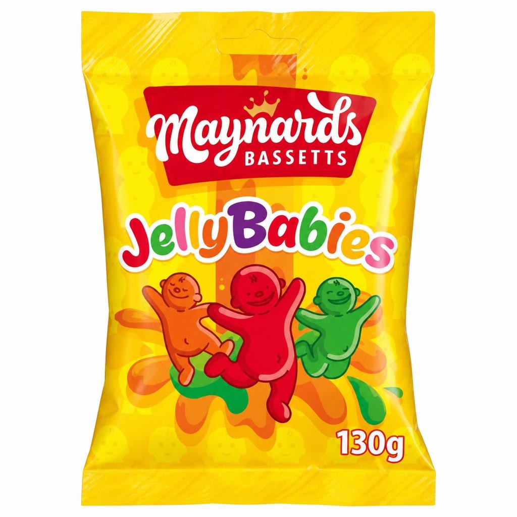 Maynards Bassetts Jelly Babies Sweets Sharing Bag