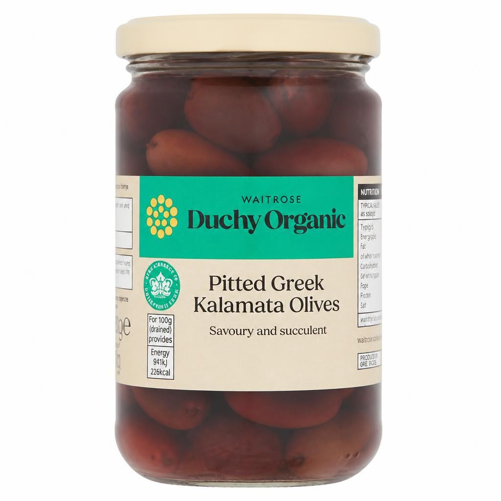 Duchy Organic Pitted Kalamata Olives