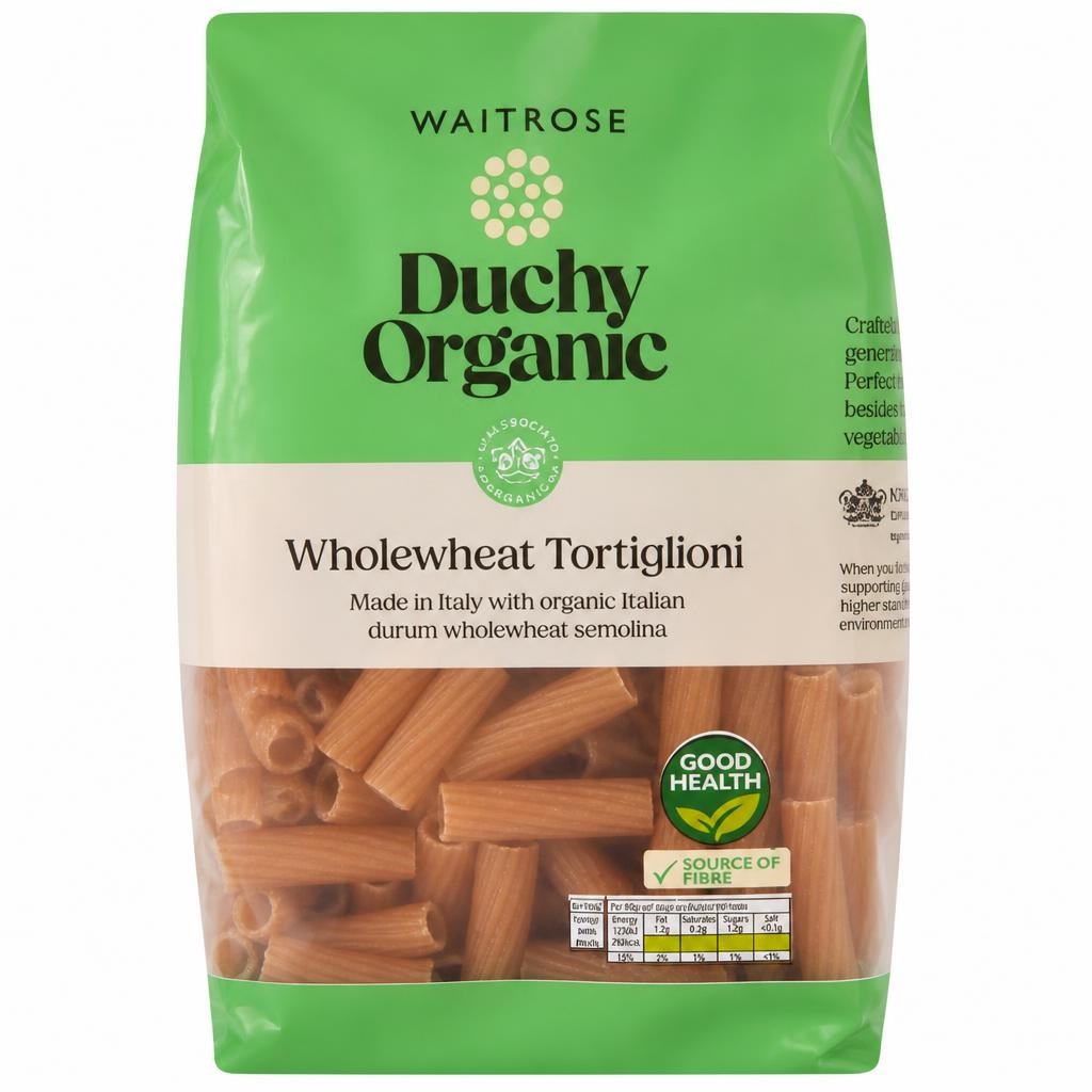 Duchy Organic Wholewheat Tortiglioni