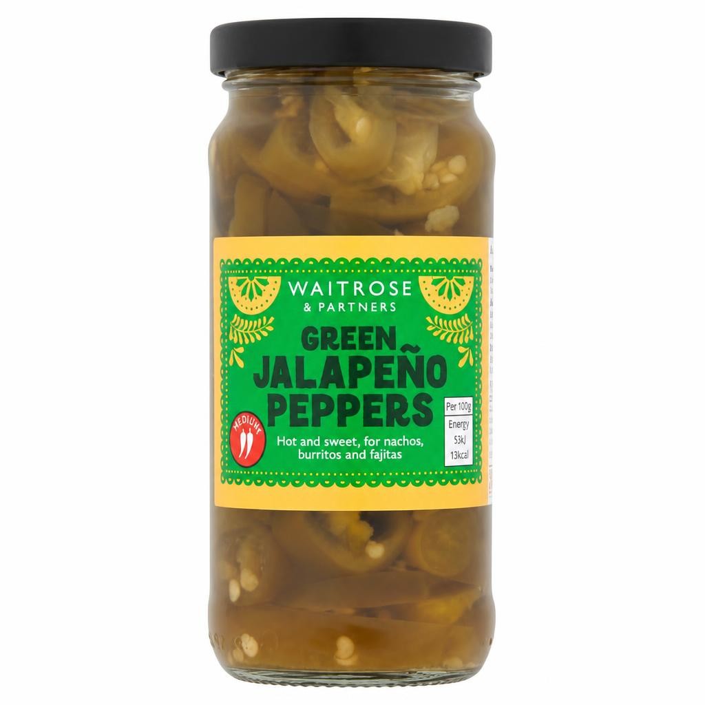 Waitrose Mexican Green Jalapenos