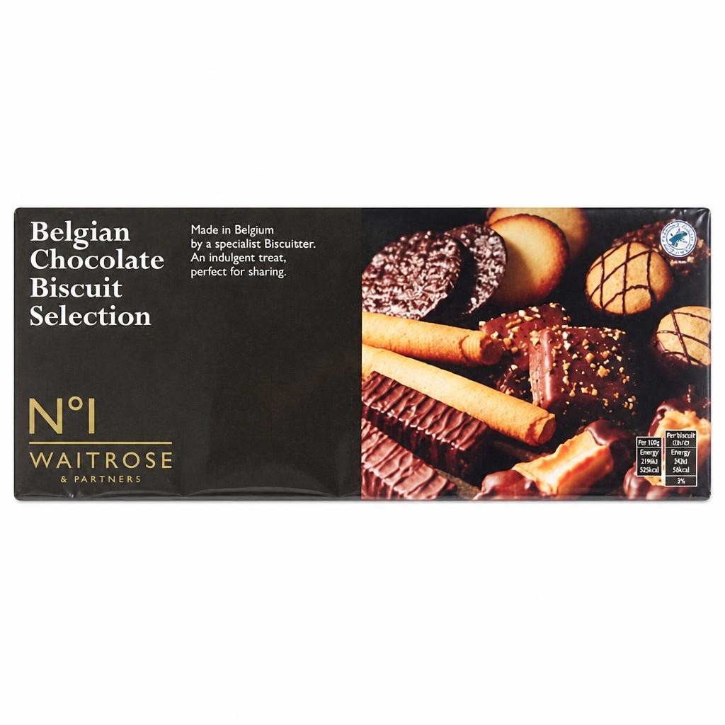 No.1 Belgian Chocolate Biscuit Selection