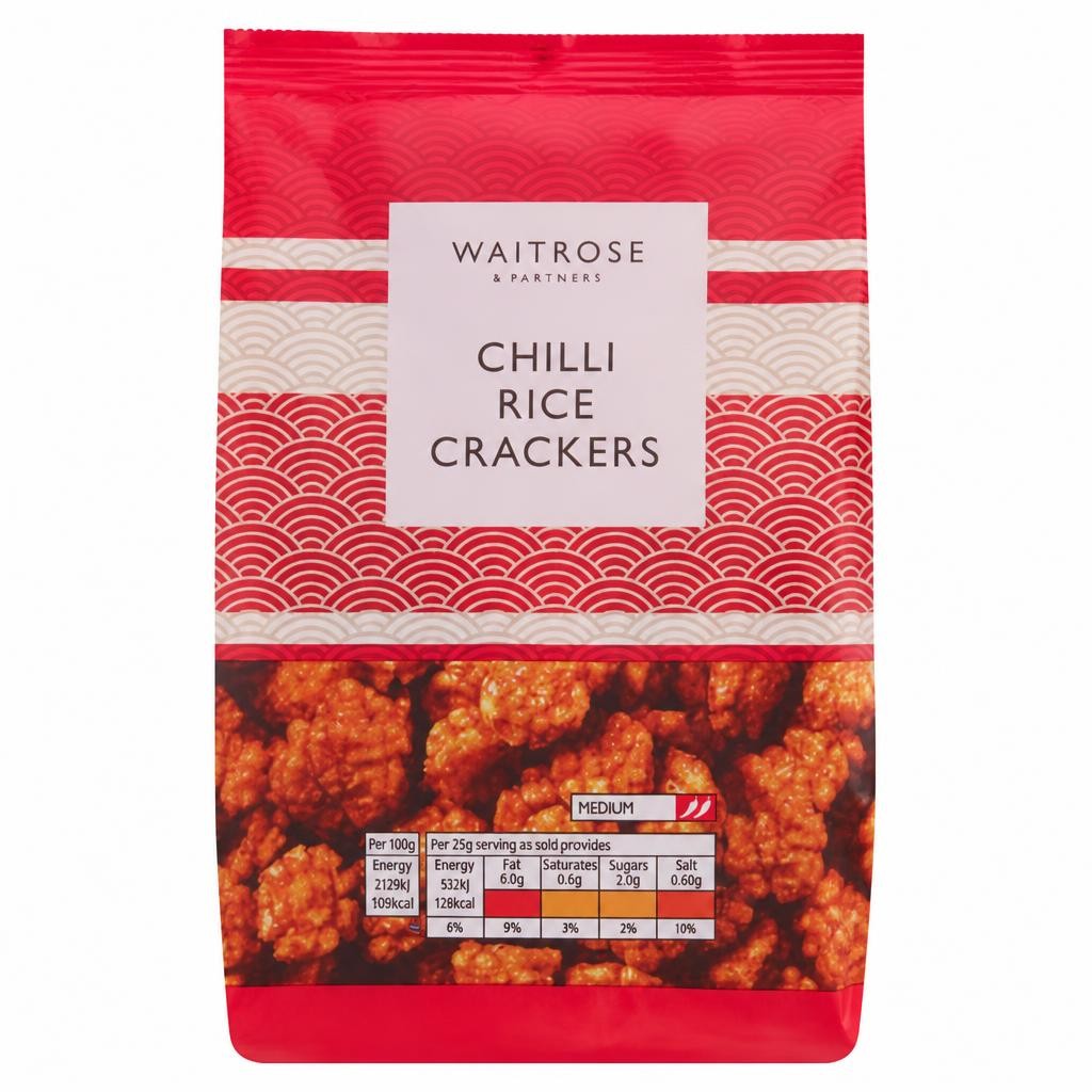 Waitrose Chilli Rice Crackers