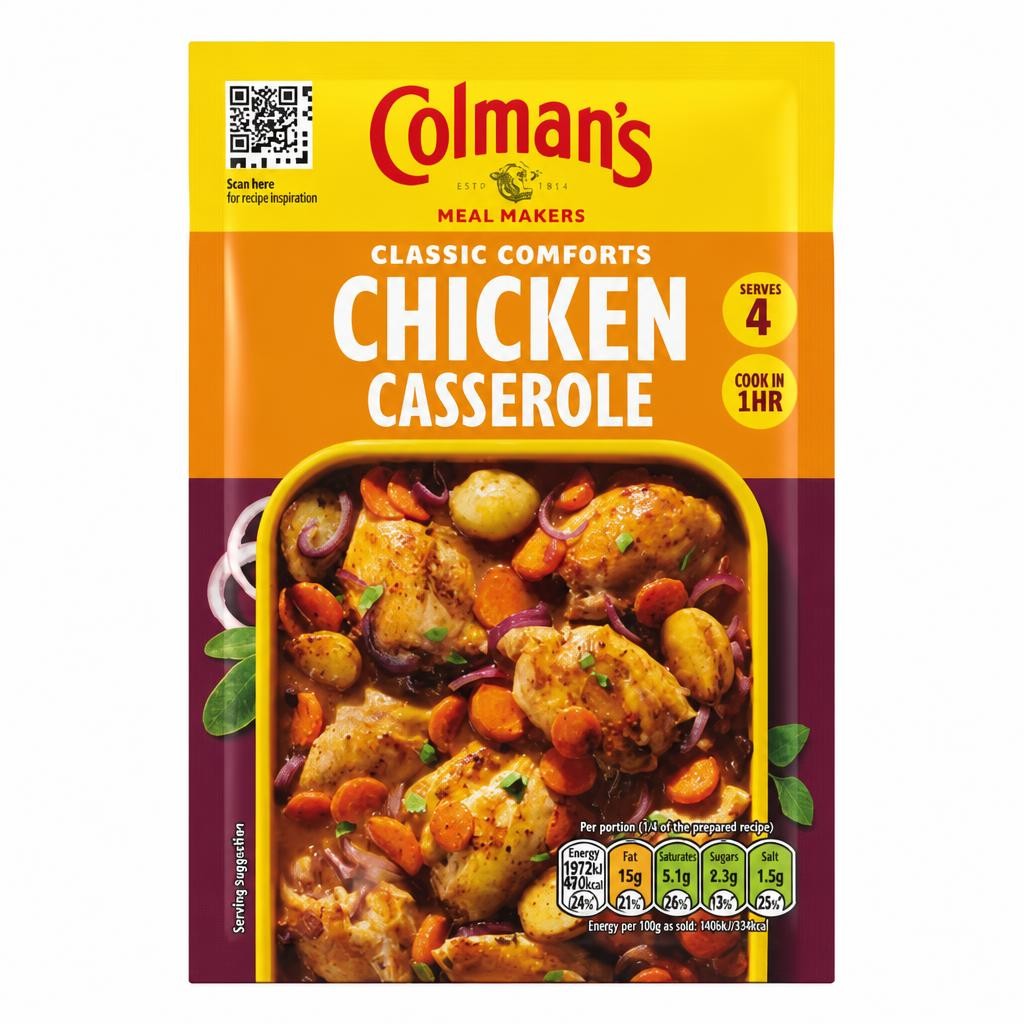 Colman's Chicken Casserole Recipe Mix
