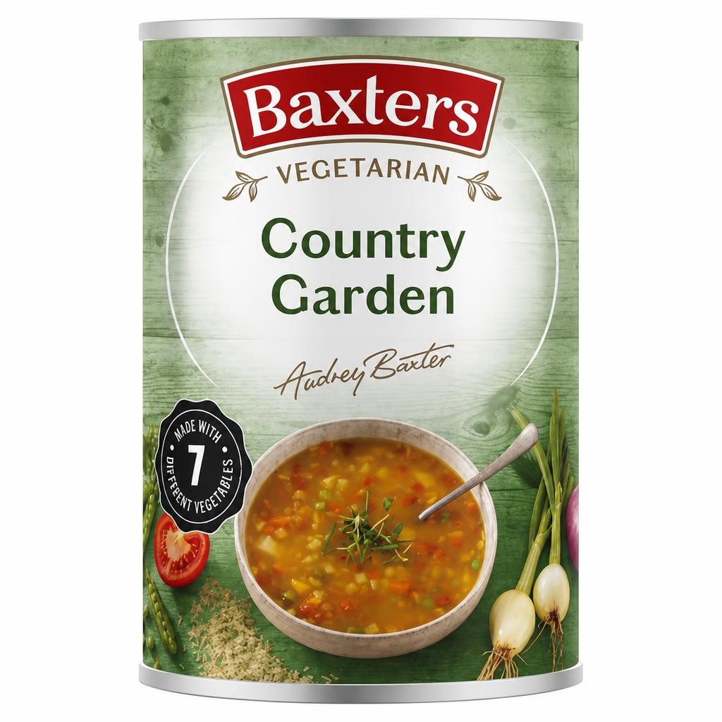 Baxters Vegetarian Soup Country Garden