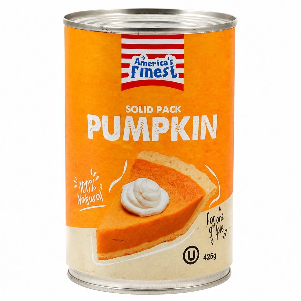 America's Finest Solid Pack Pumpkin