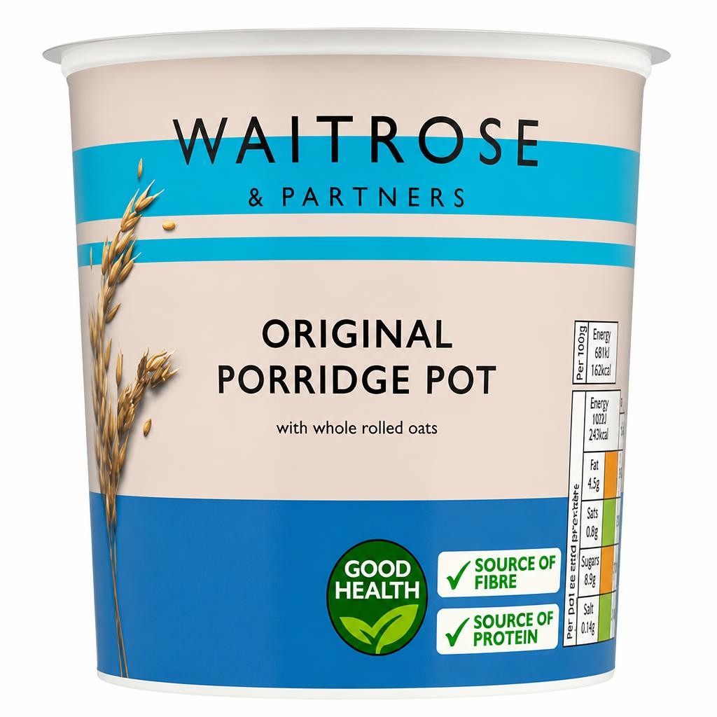 Waitrose Original Porridge Pot 60g