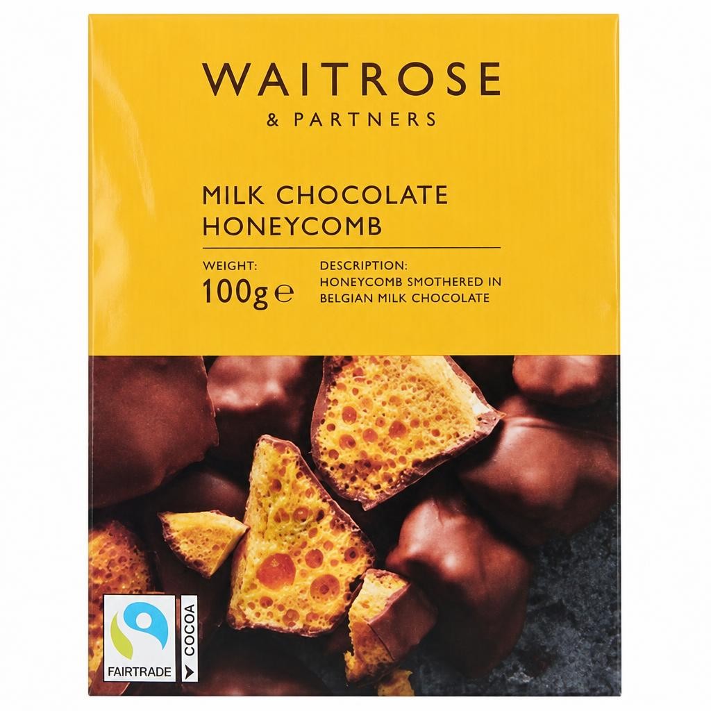 Waitrose Milk Chocolate Smothered Honeycomb