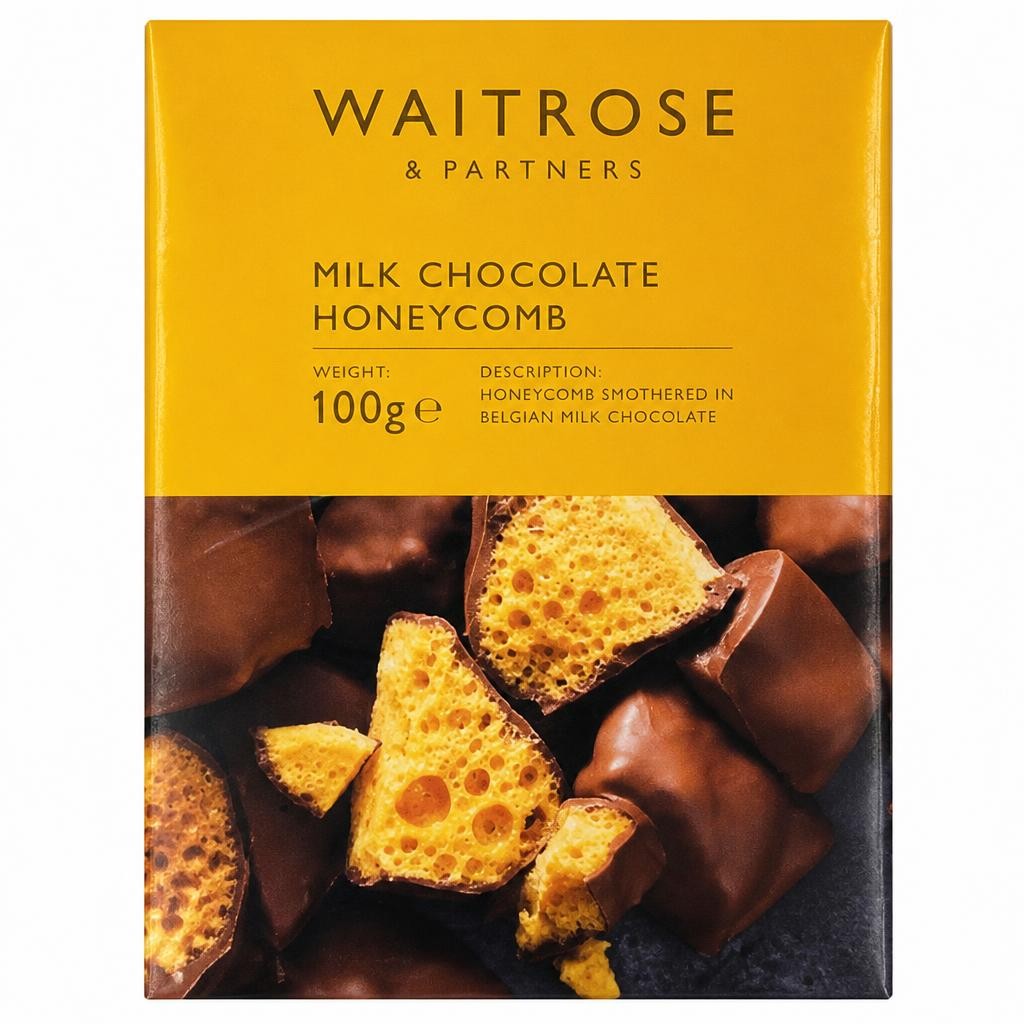 Waitrose Milk Chocolate Smothered Honeycomb