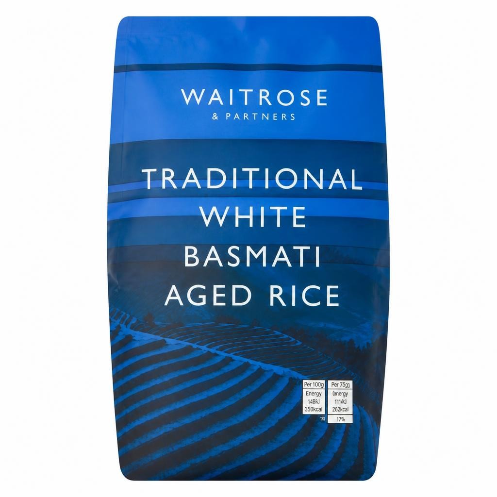 Waitrose Traditional White Basmati Aged Rice
