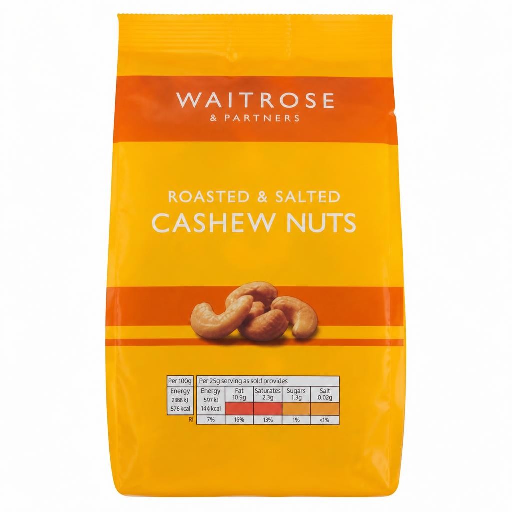 Waitrose Roasted Salted Cashews