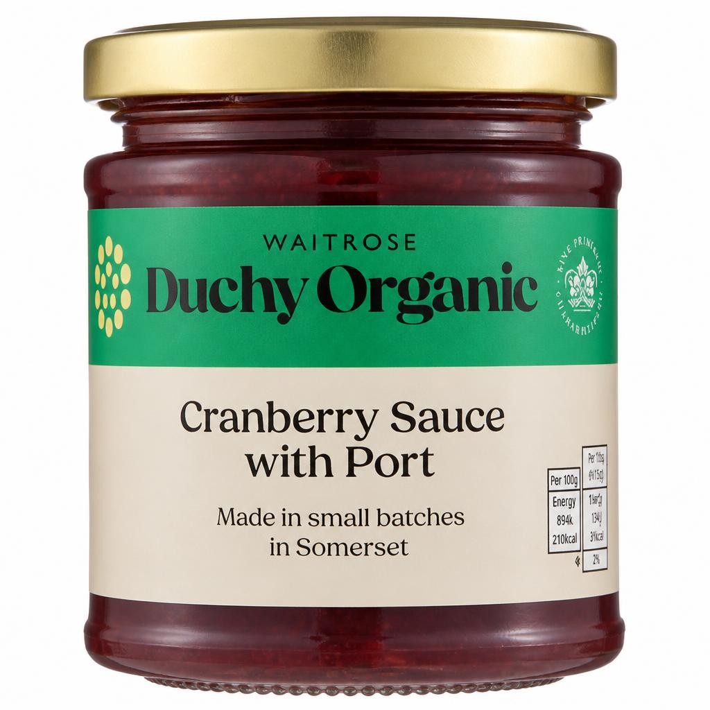 Duchy Organic Cranberry Sauce