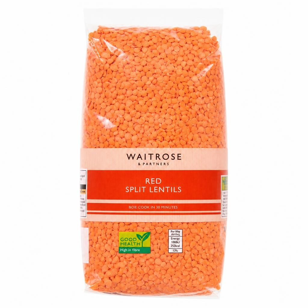 Waitrose Red Split Lentils