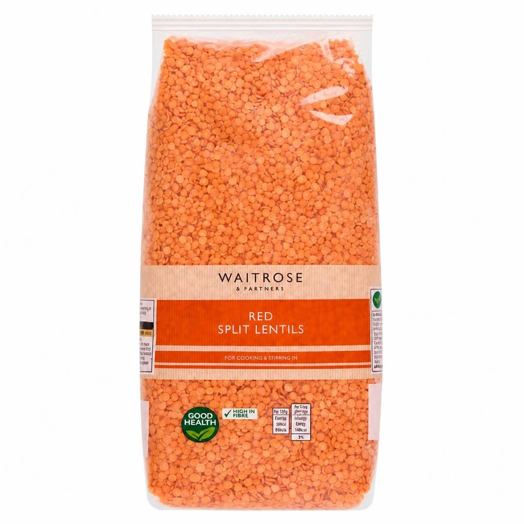 Waitrose Red Split Lentils