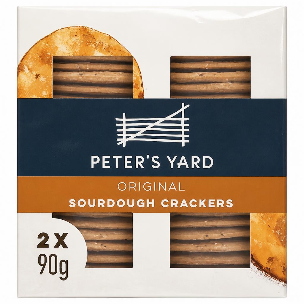 Peter's Yard Original Sourdough Crackers Twin Pack