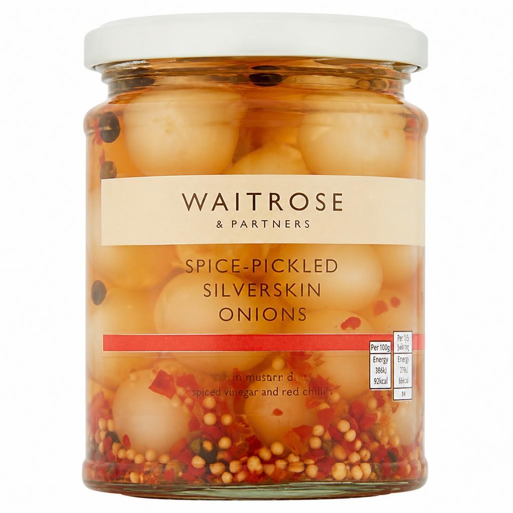 Waitrose Onions Spiced & Pickled