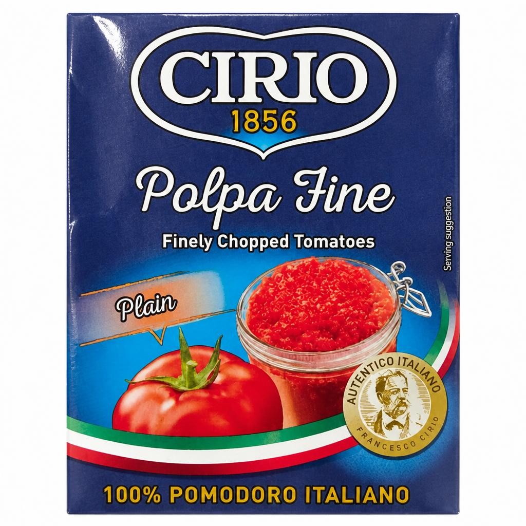 Cirio Polpa Fine Finely Chopped Tomatoes