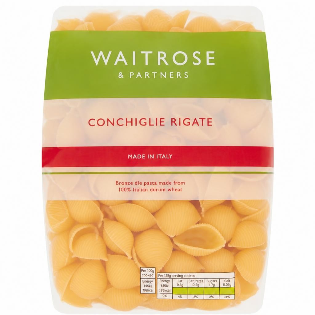 Waitrose Conchiglie Rigate