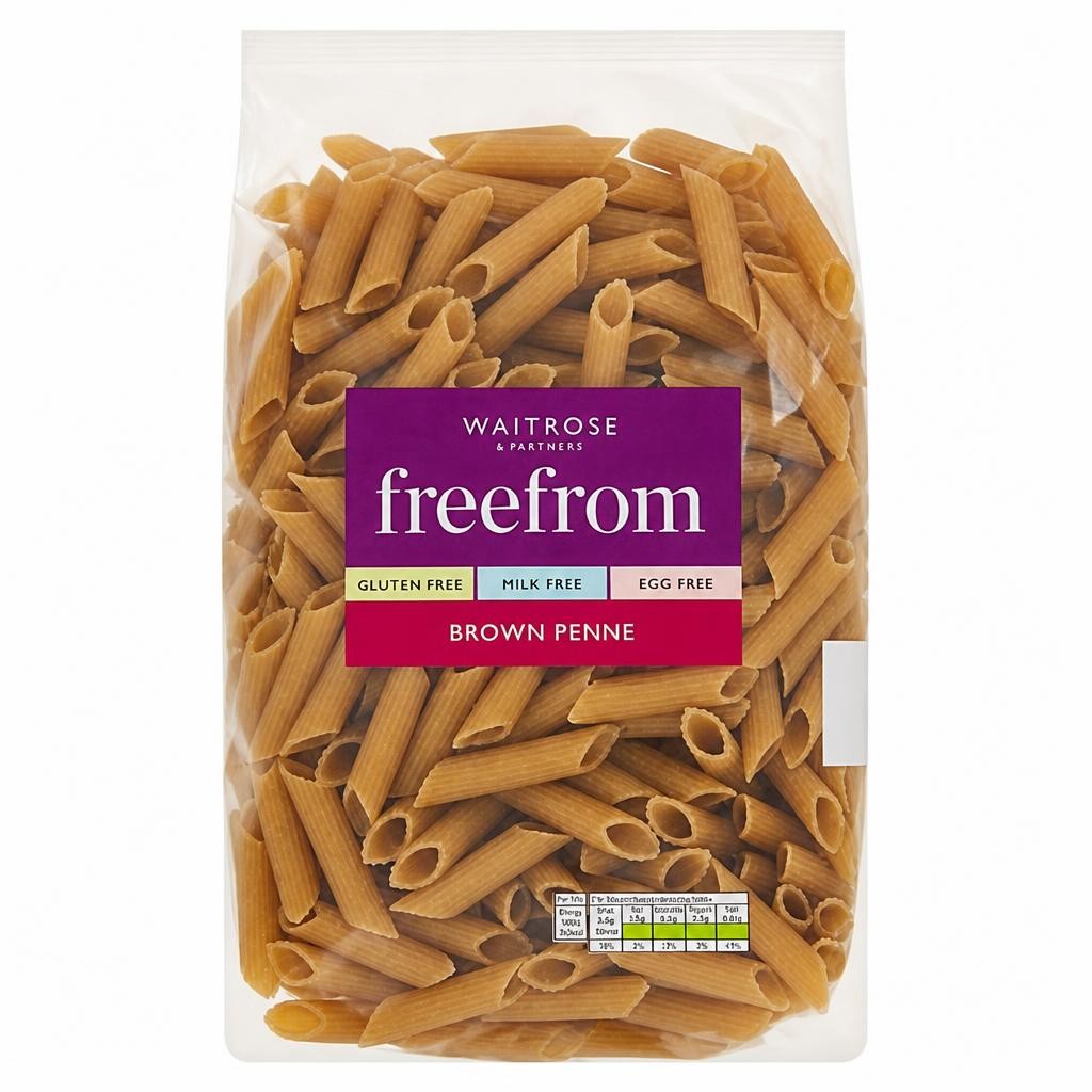 Waitrose Free From Gluten Brown Rice Penne