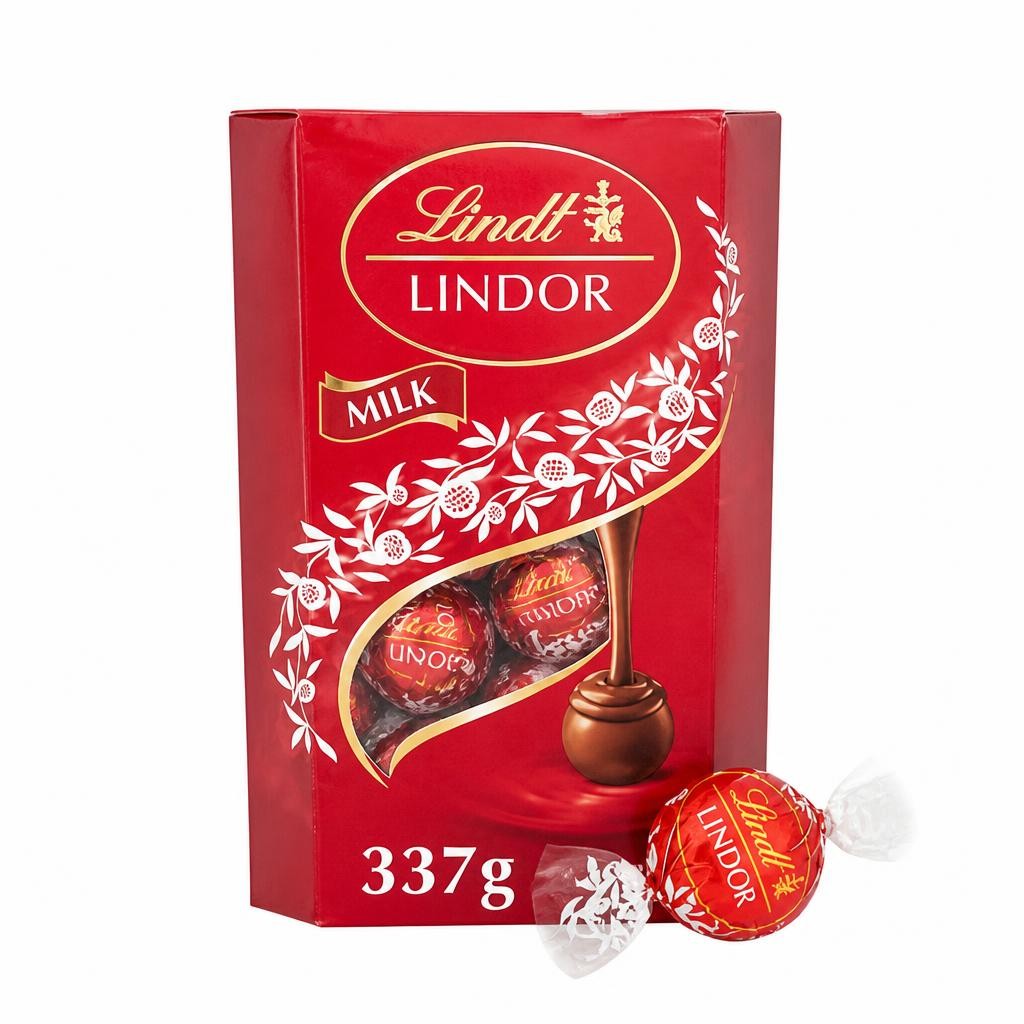 Lindt Lindor Milk Chocolate Truffles Box