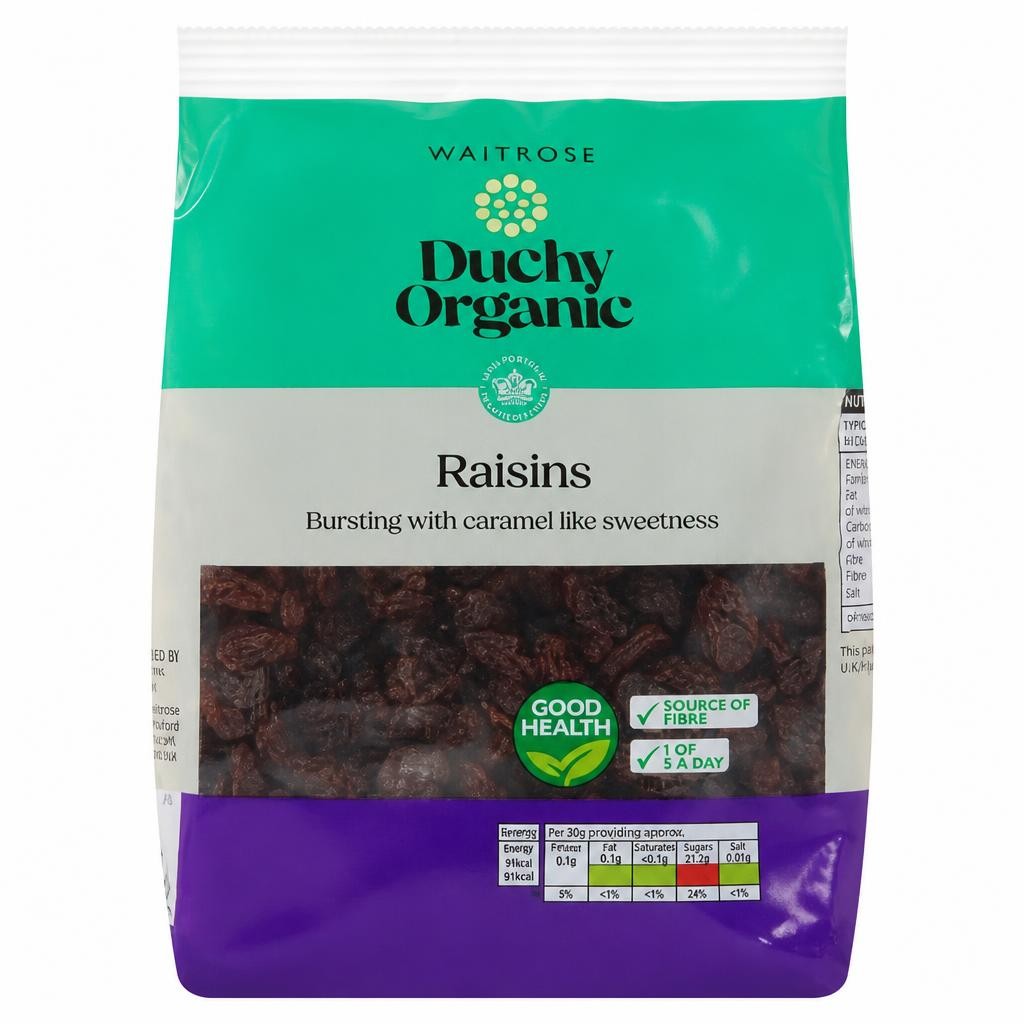 Waitrose & Partners Duchy Organic Raisins