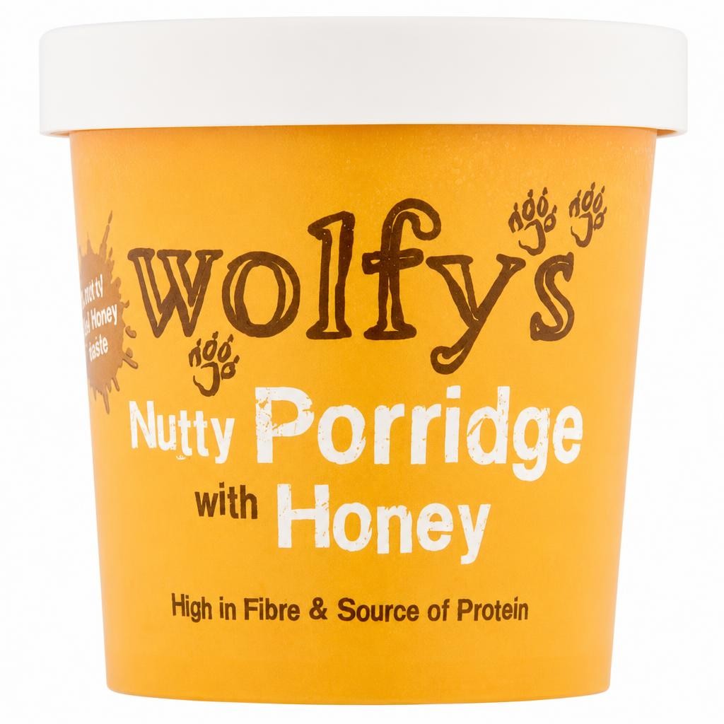 Wolfys Nutty Porridge With Honey Pot