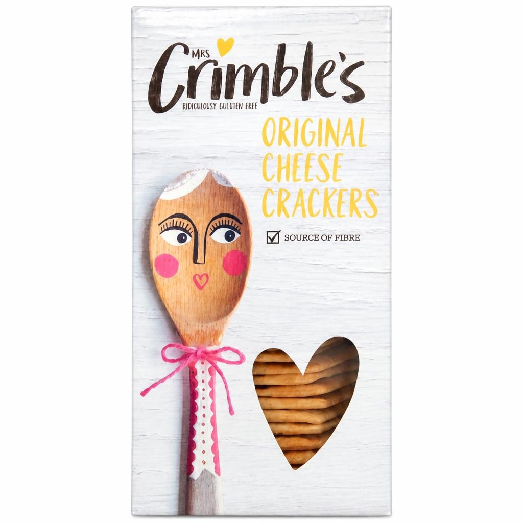 Mrs Crimble's Gluten Free Cheese Crackers