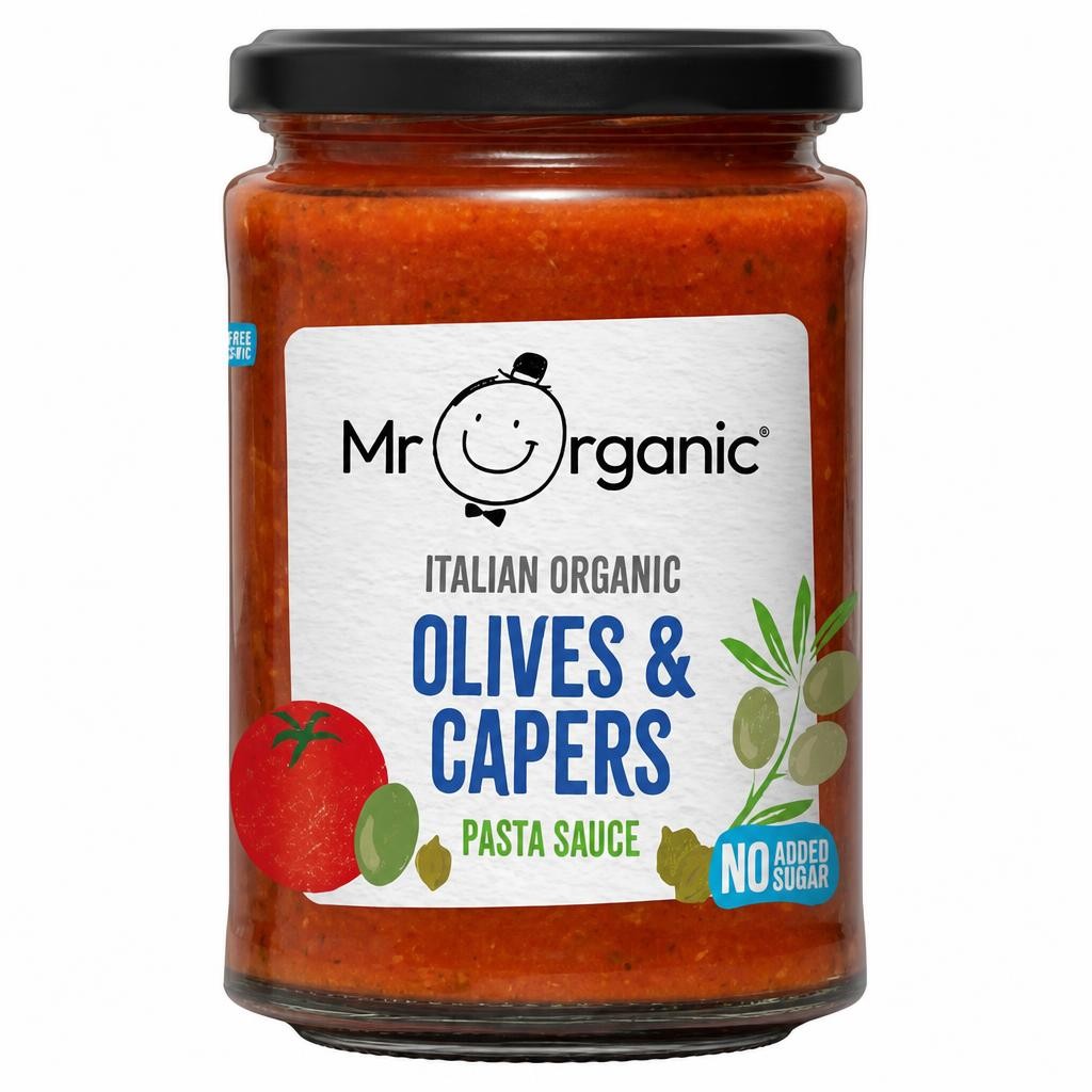 Mr Organic Olives & Capers Pasta Sauce
