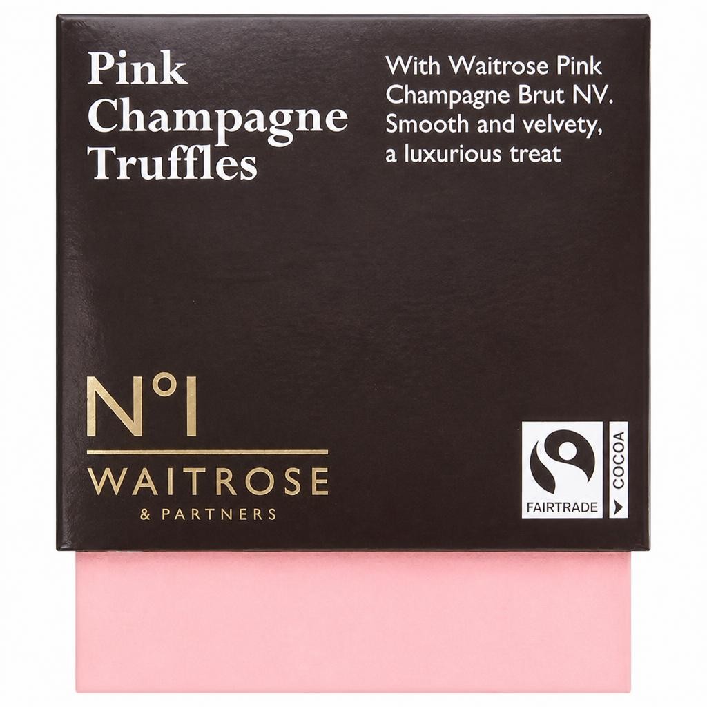 No.1 Fairtrade Pink Champagne Truffles