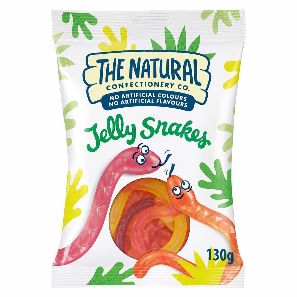 The Natural Confectionery Co. Jelly Snakes Sweets Bag