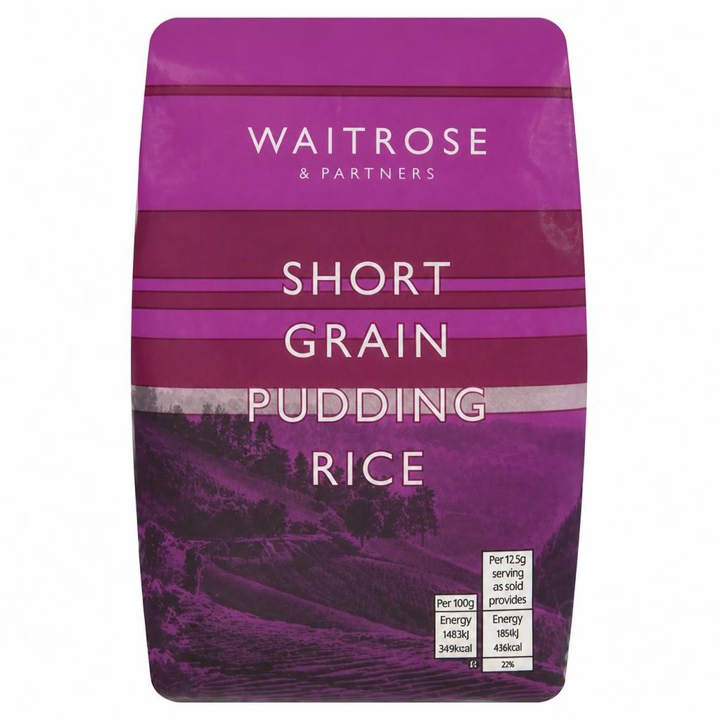 Waitrose Short Grain Pudding Rice