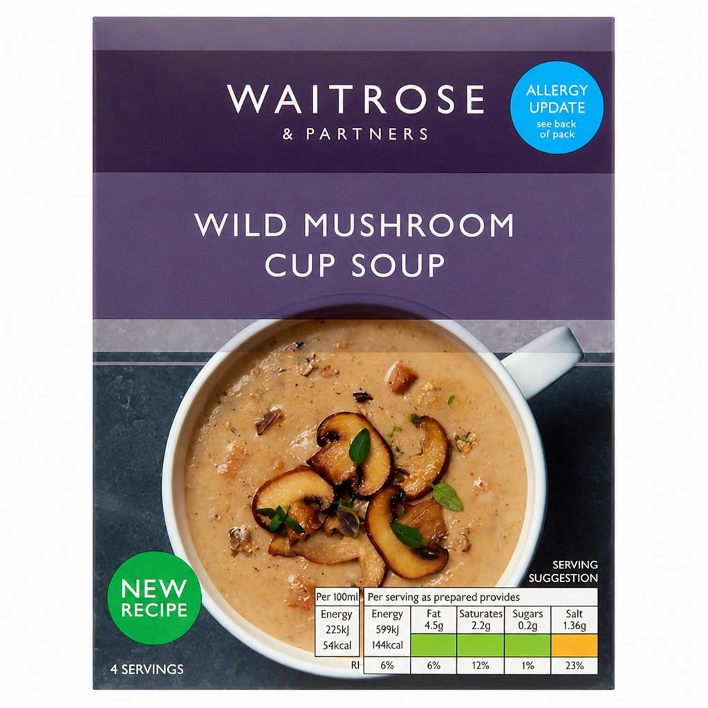Waitrose Wild Mushroom Cup Soup