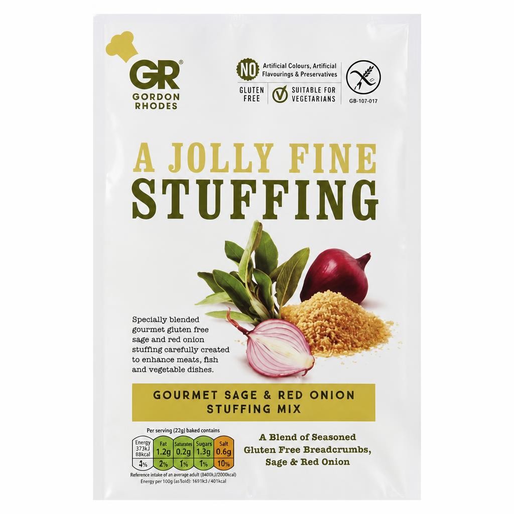 Gordon Rhodes Gluten Free Sage & Onion Stuffing