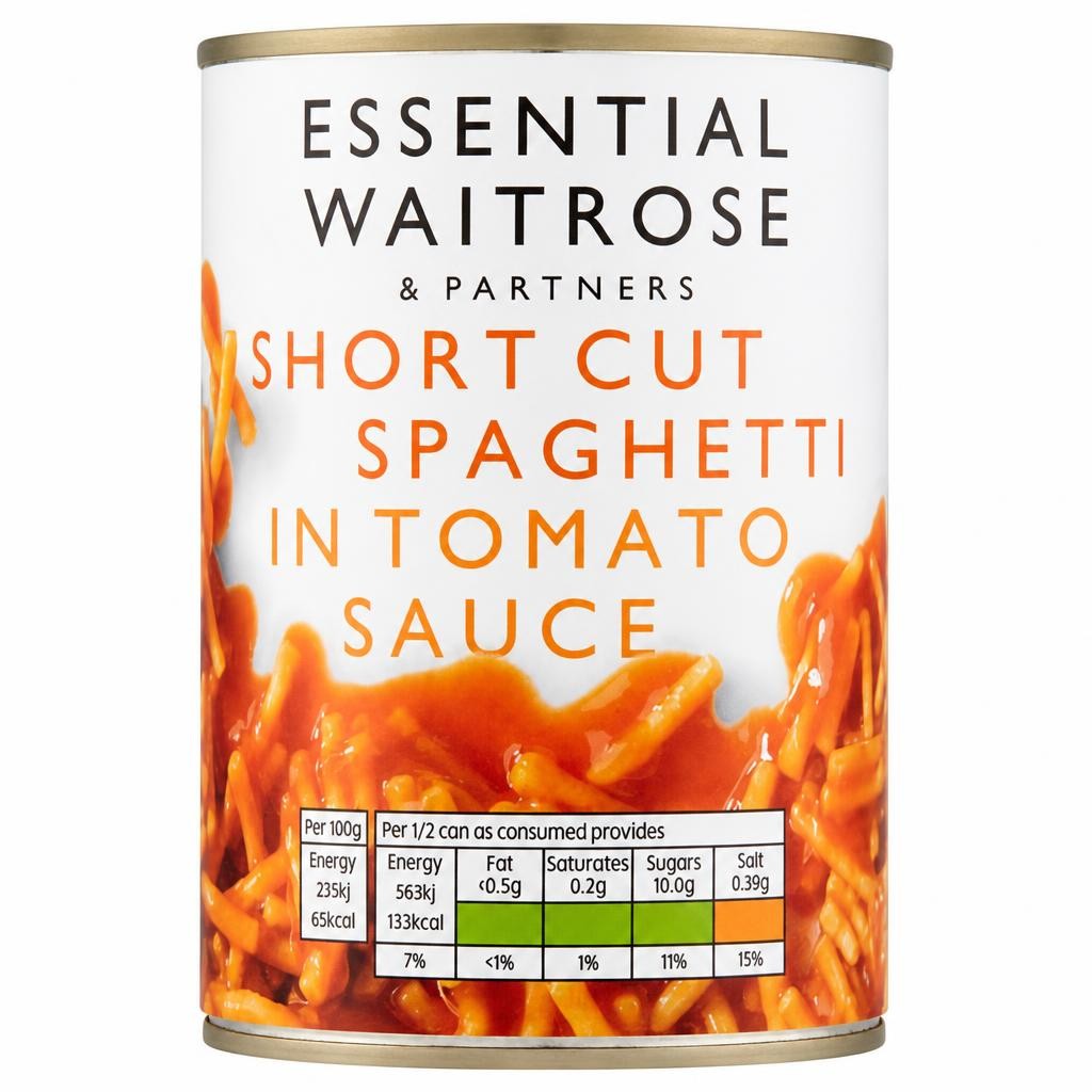 Essential Short Cut Spaghetti in Tomato Sauce