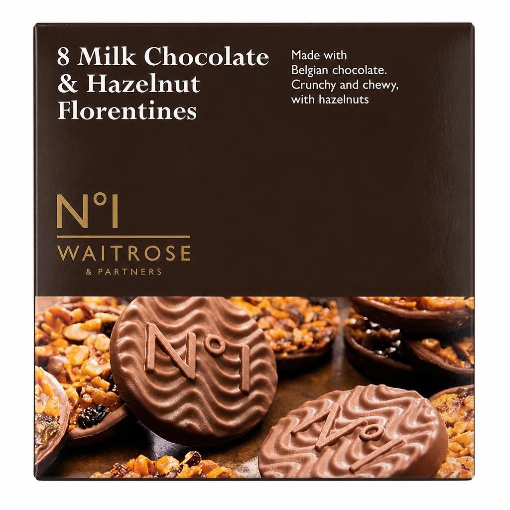 No.1 Milk Choc Hazelnut Florentines