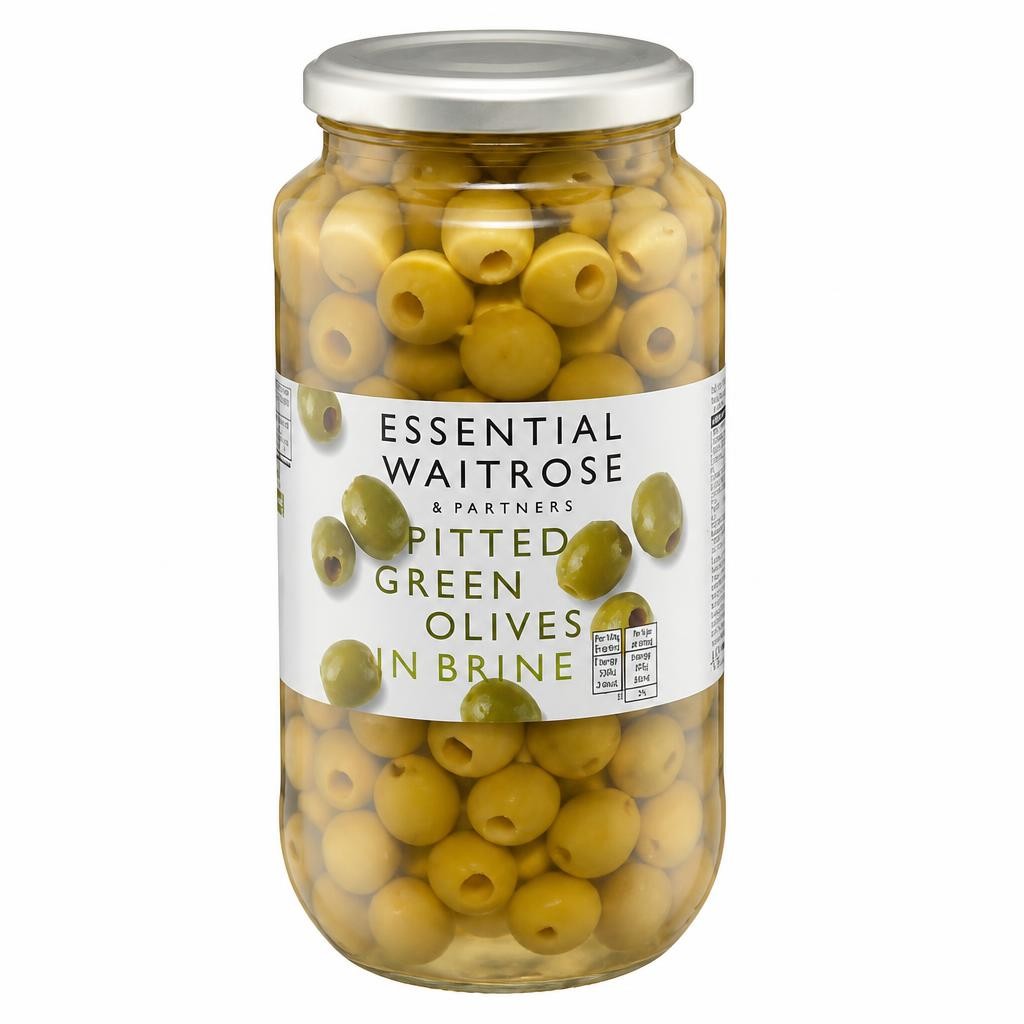 Essential Pitted Green Olives