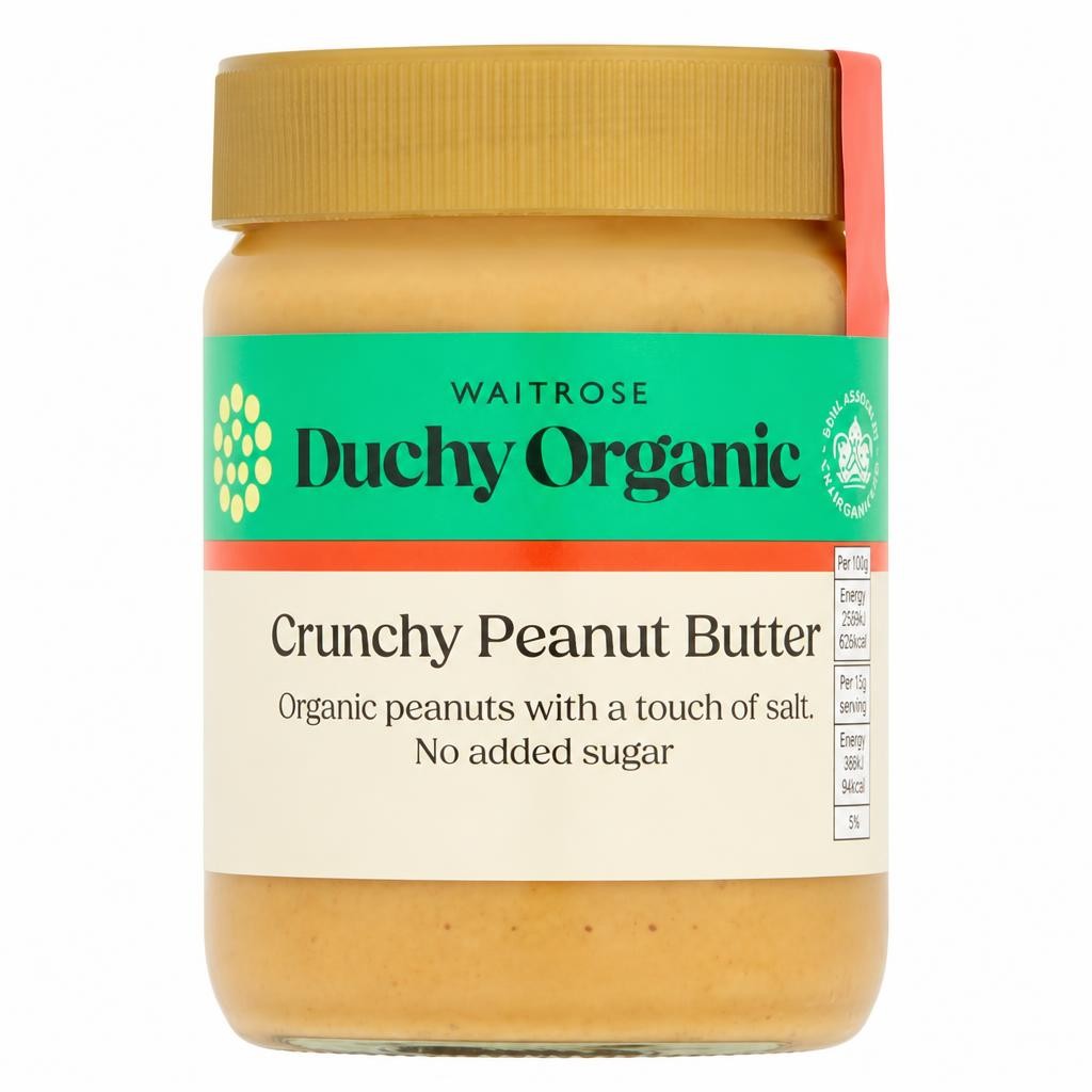 Duchy Organic Crunchy Peanut Butter