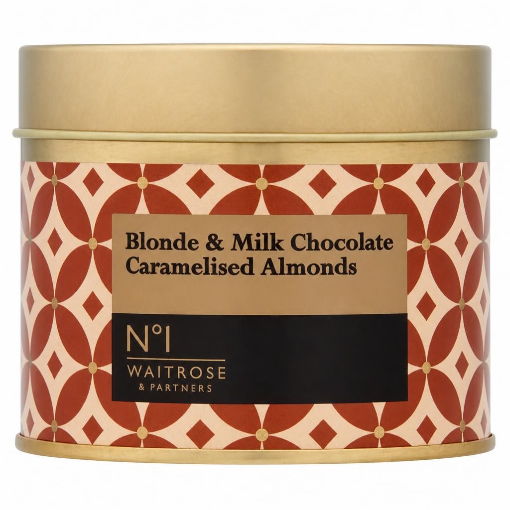 No.1 Blonde and Milk Chocolate Caramelised Almonds